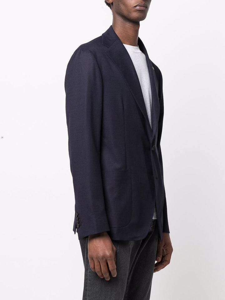 Tagliatore Blazer boutonné en laine mélangée - Lothaire