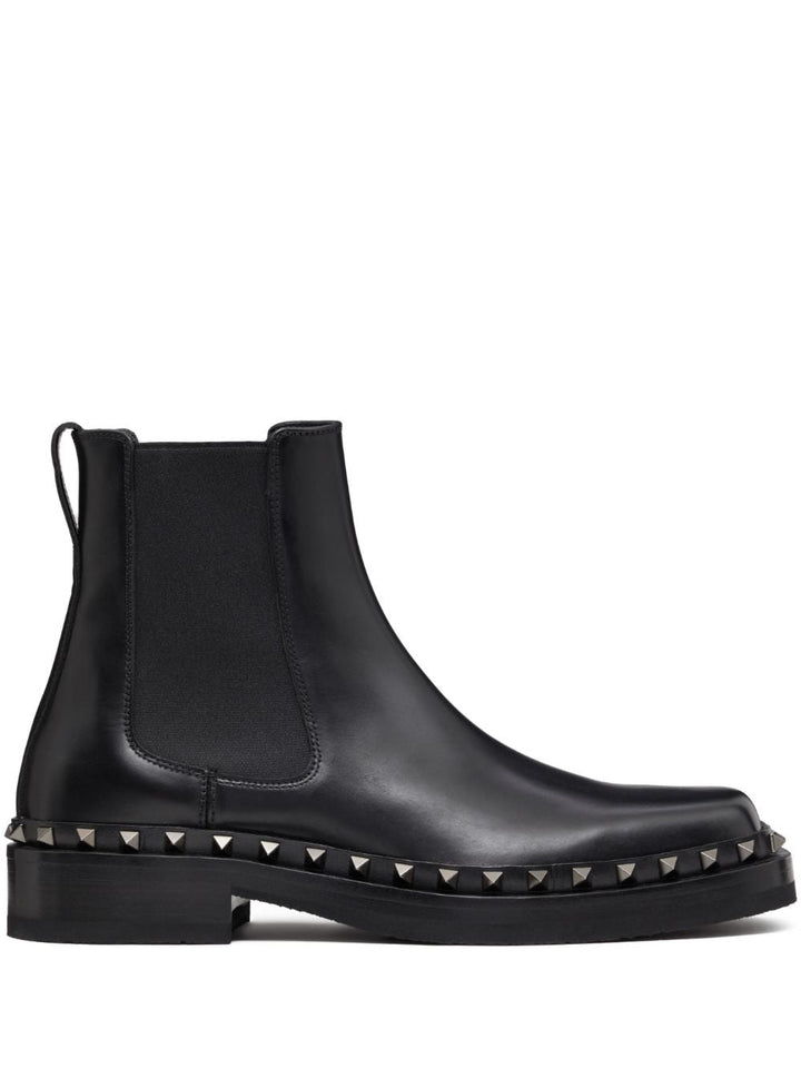 Valentino Bottines Chelsea Rockstud - Lothaire