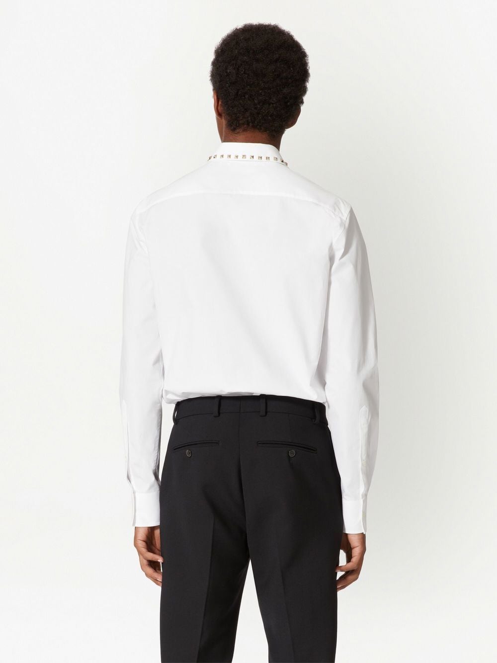 Valentino Chemise en coton avec clous Untitled - Lothaire