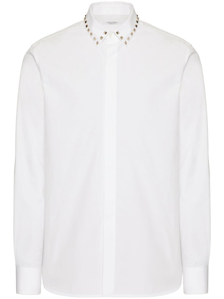Valentino Chemise en coton avec clous Untitled - Lothaire