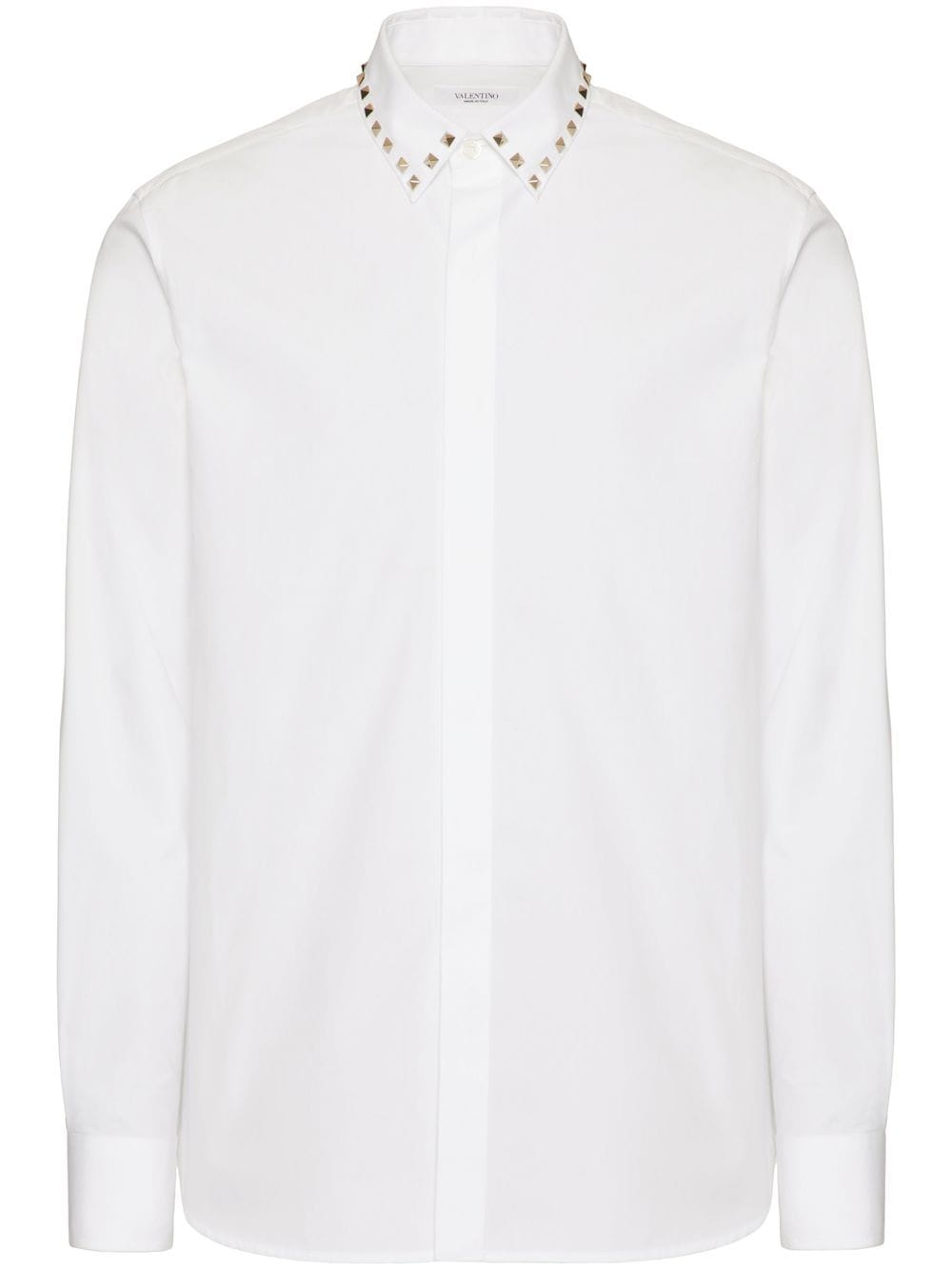 Valentino Chemise en coton avec clous Untitled - Lothaire