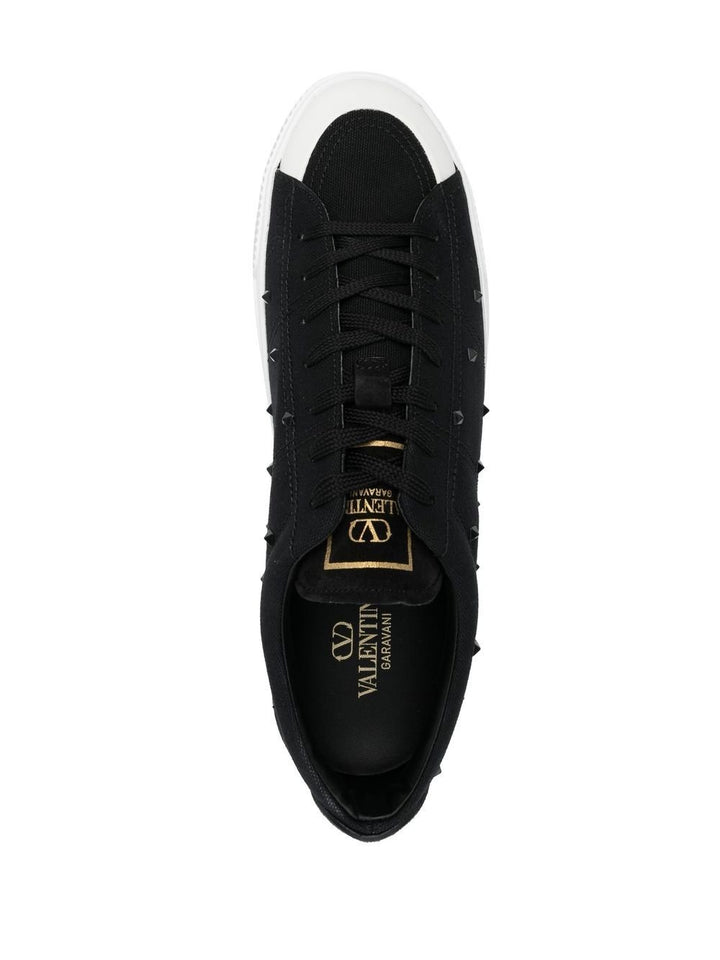 Valentino Garavani Baskets noir Rockstud - Lothaire boutiques