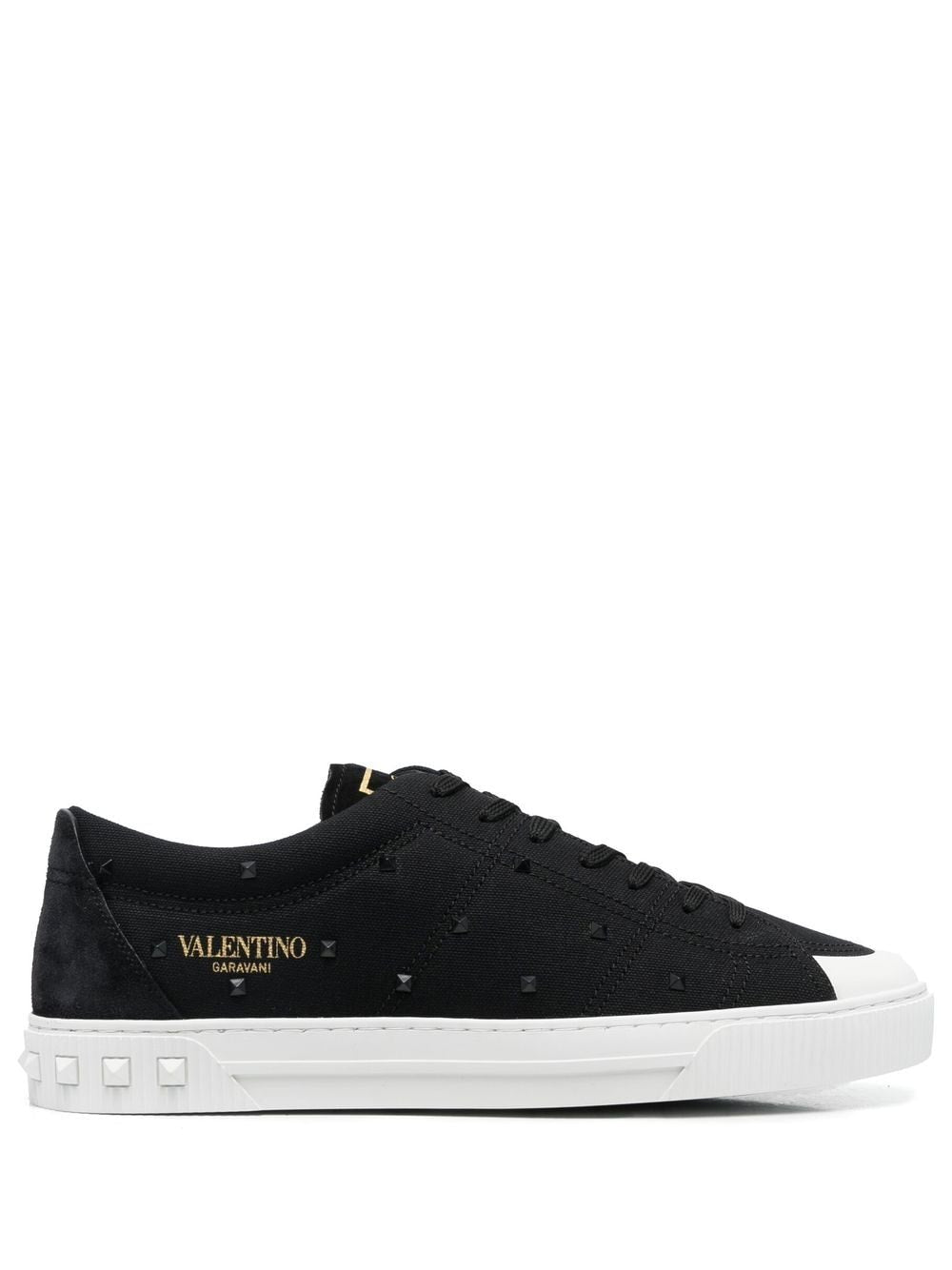 Valentino Garavani Baskets noir Rockstud - Lothaire boutiques