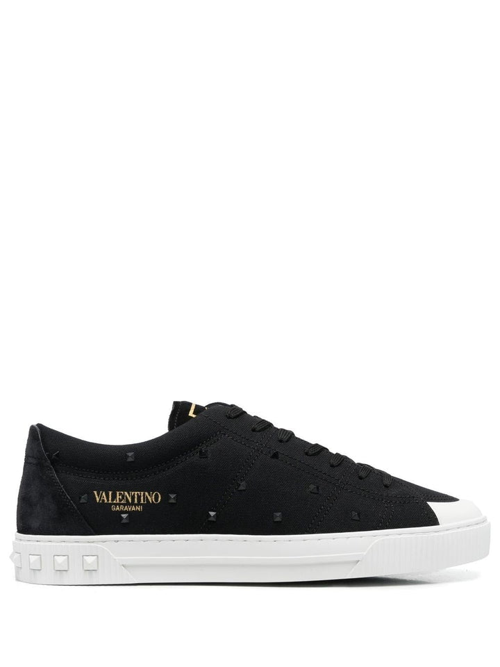 Valentino Garavani Baskets noir Rockstud - Lothaire boutiques