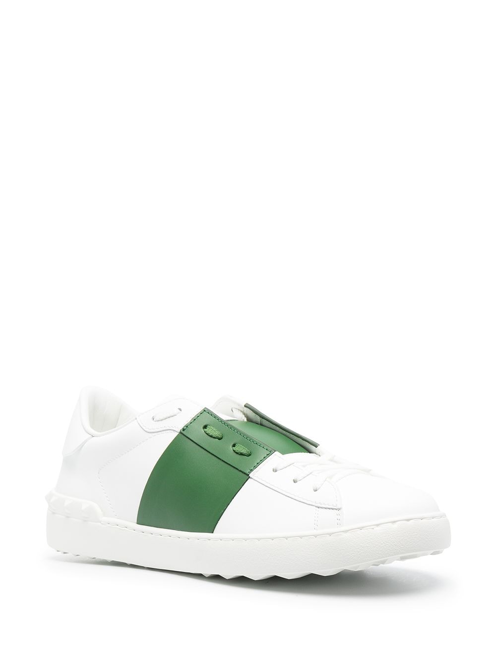 Valentino Garavani Baskets Rockstud Vert - Lothaire