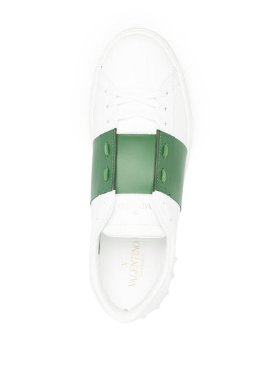 Valentino Garavani Baskets Rockstud Vert - Lothaire