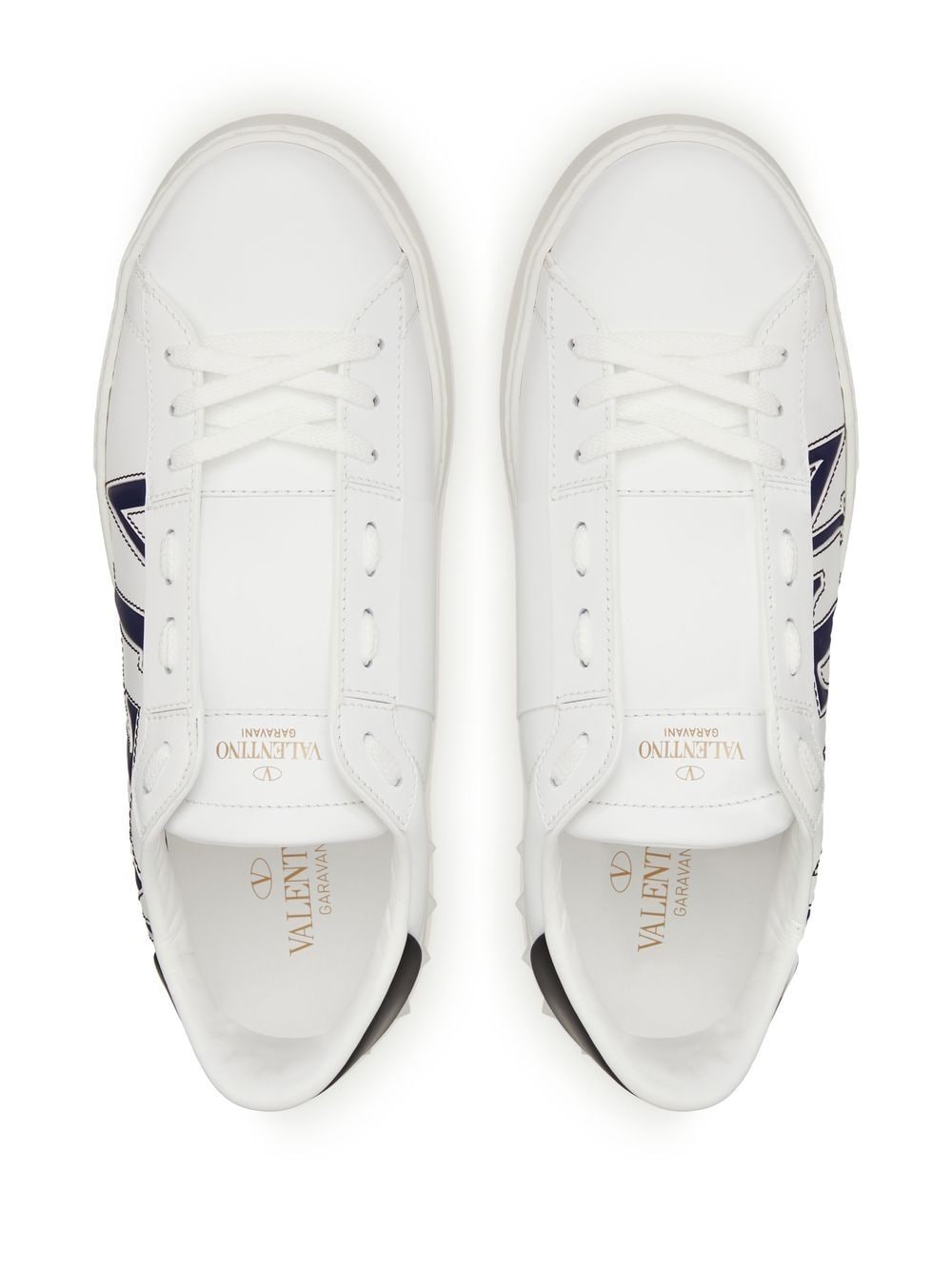 Valentino Garavani Baskets VLTN Noir/Bleu - Lothaire