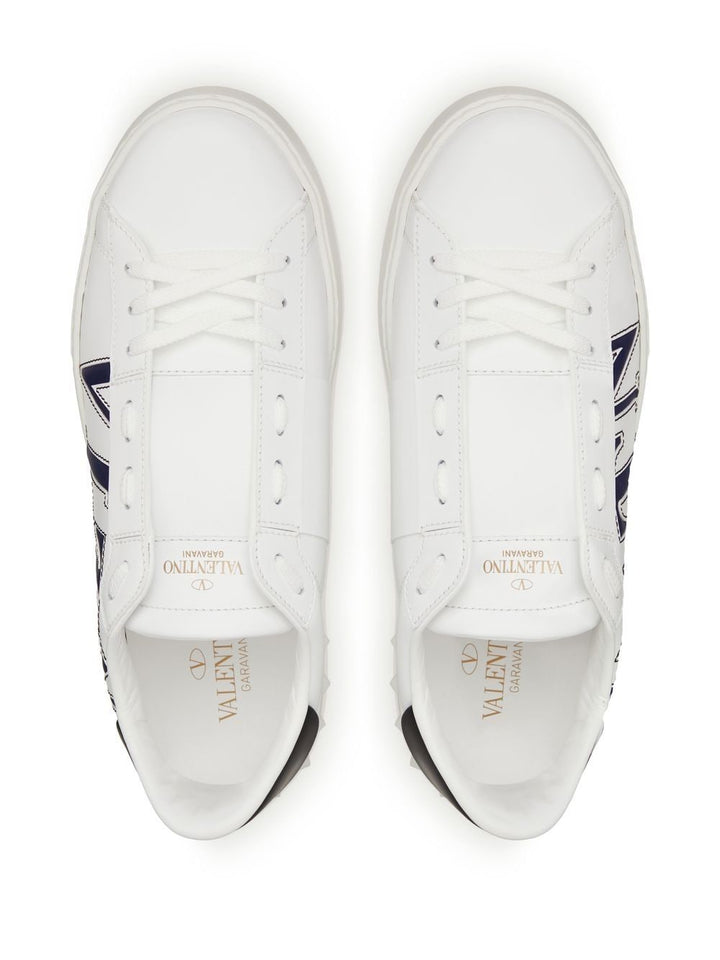 Valentino Garavani Baskets VLTN Noir/Bleu - Lothaire