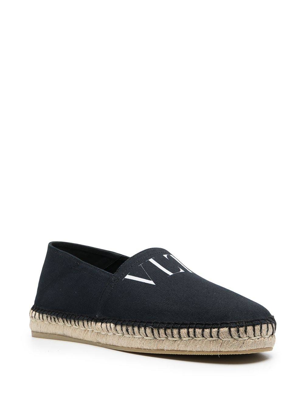 VALENTINO GARAVANI - Espadrilles VLTN en toile - Lothaire boutiques (6609379786917)