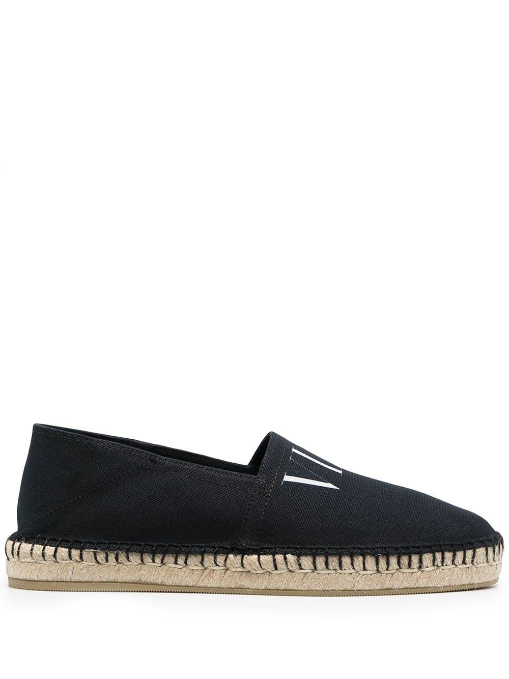 VALENTINO GARAVANI - Espadrilles VLTN en toile - Lothaire boutiques (6609379786917)