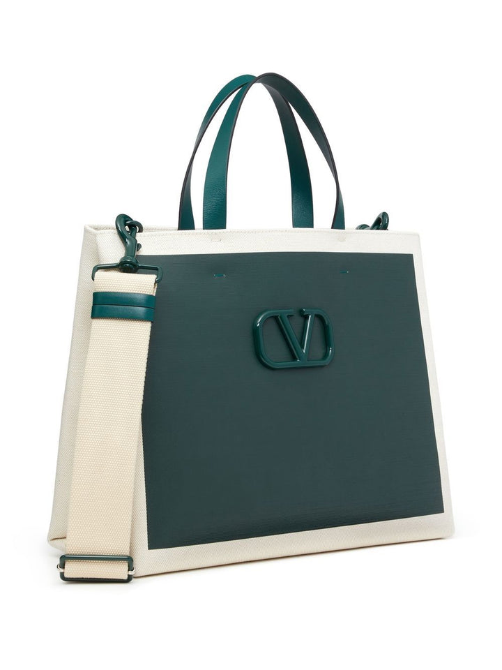 Valentino Garavani Sac cabas à détail VLOGO Signature - Lothaire