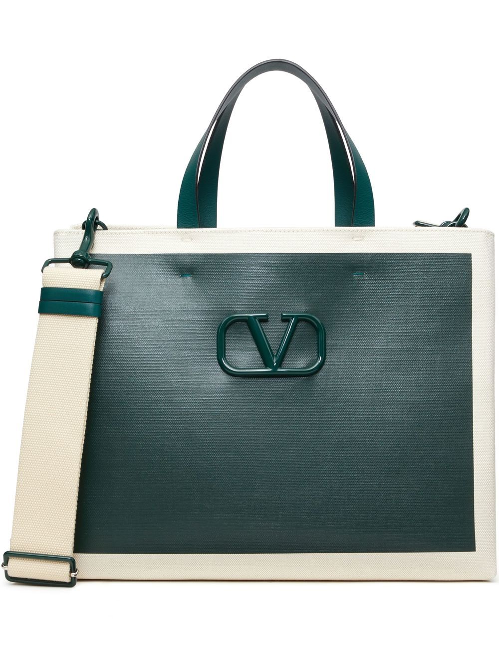 Valentino Garavani Sac cabas à détail VLOGO Signature - Lothaire