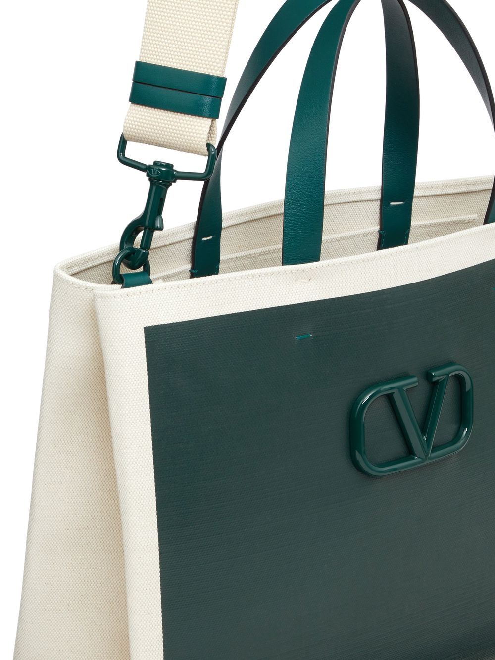 Valentino Garavani Sac cabas à détail VLOGO Signature - Lothaire