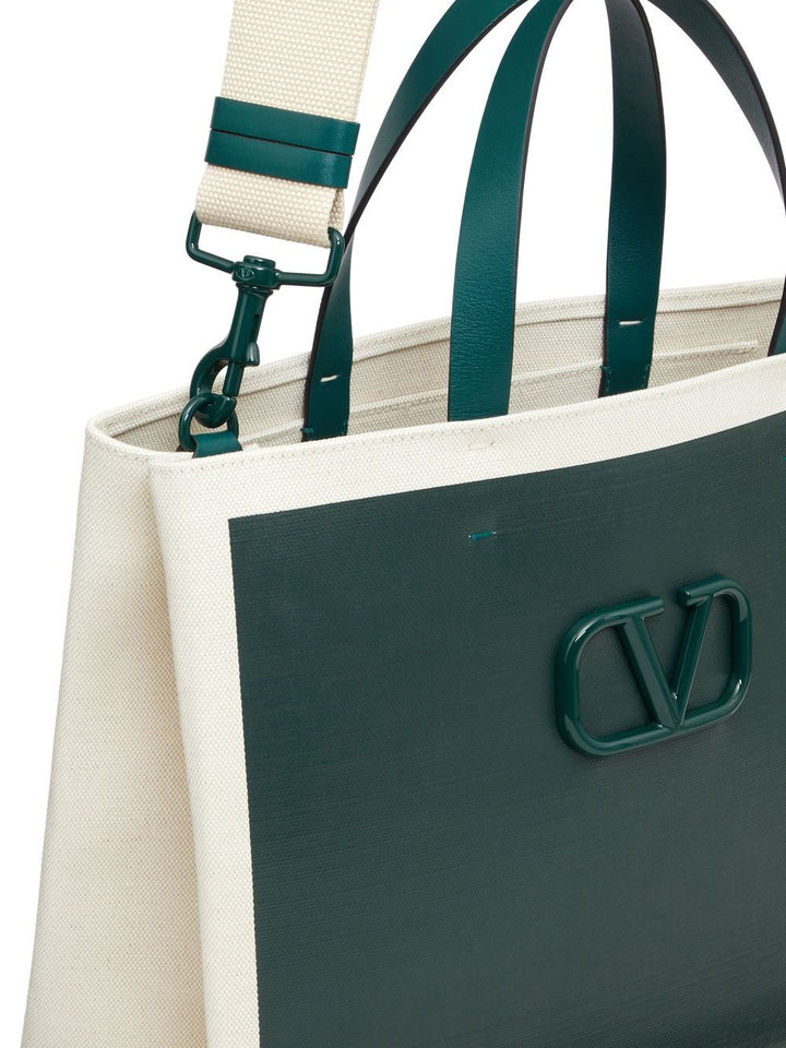 Valentino Garavani Sac cabas à détail VLOGO Signature - Lothaire
