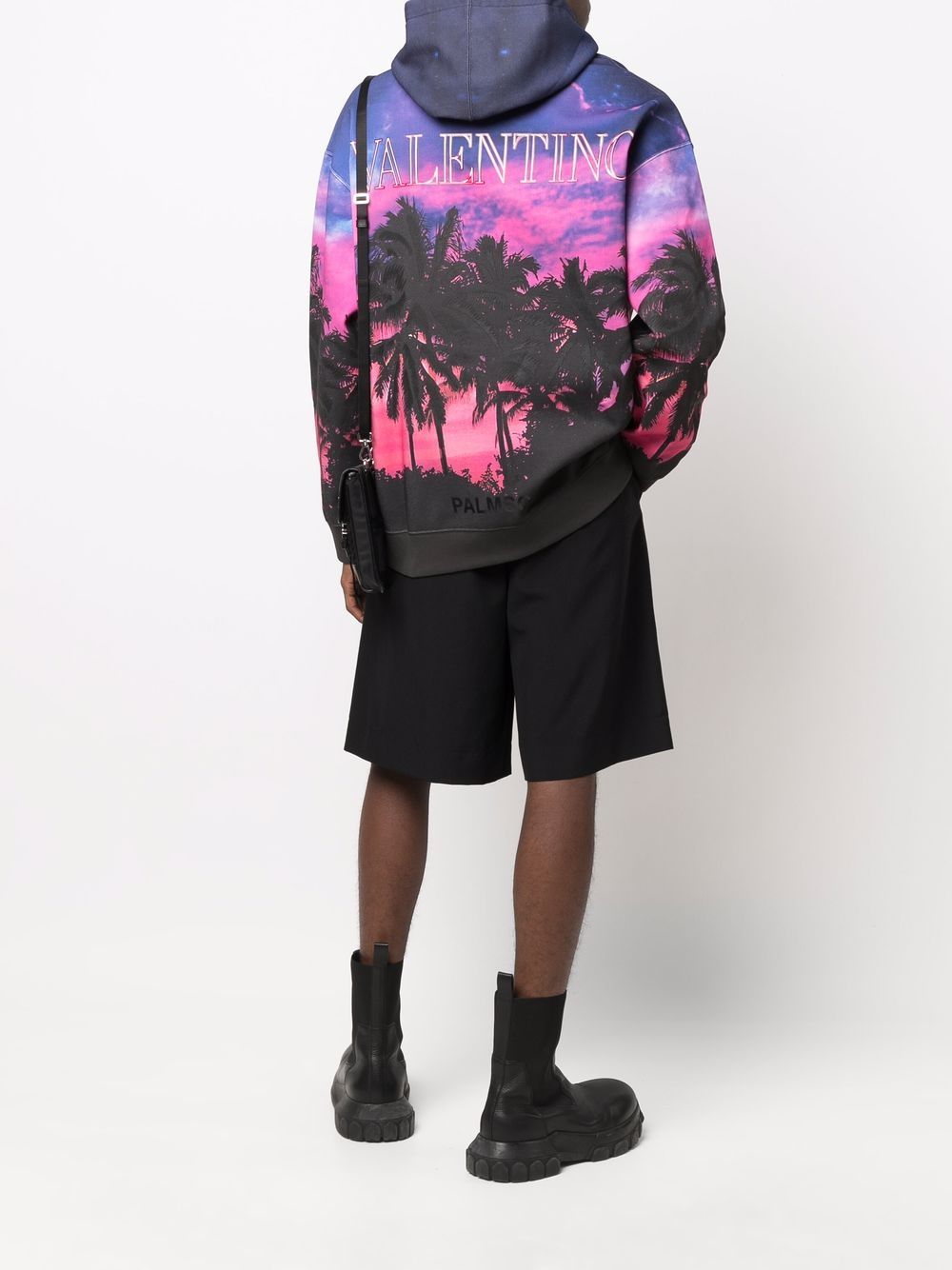 Valentino Hoodie à imprimé Palmscape - Lothaire boutiques