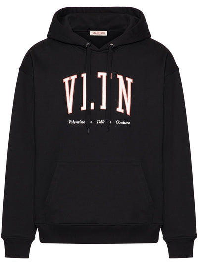 Valentino - Hoodie à logo VLTN imprimé - Lothaire