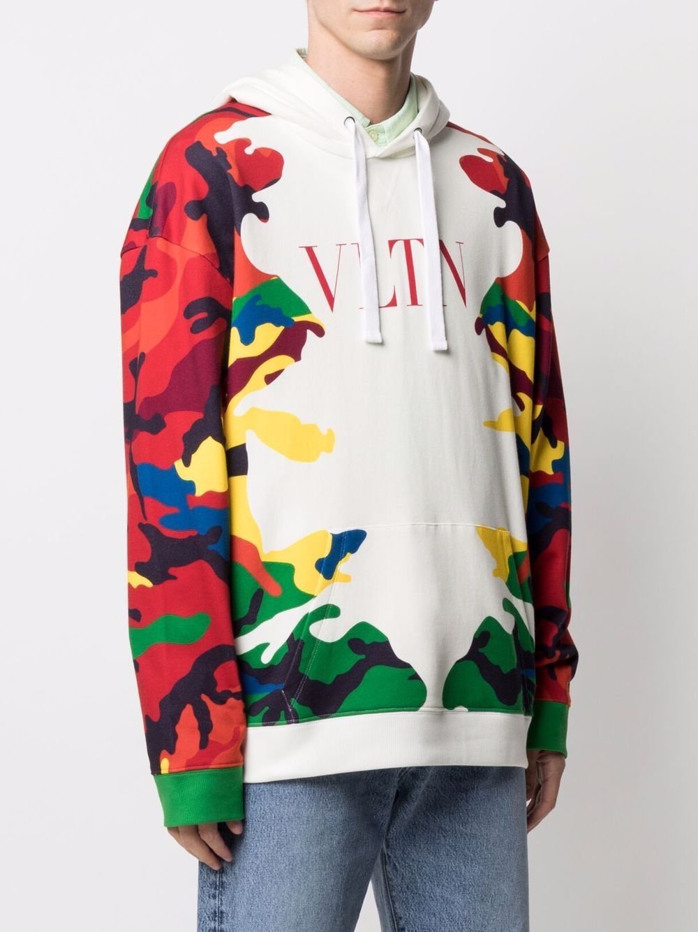 Valentino - Hoodie Camou7 à imprimé camouflage - Lothaire boutiques (6983807238309)