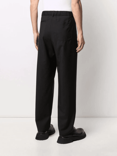Valentino - Pantalon de costume droit noir - Lothaire boutiques (6928478077093)