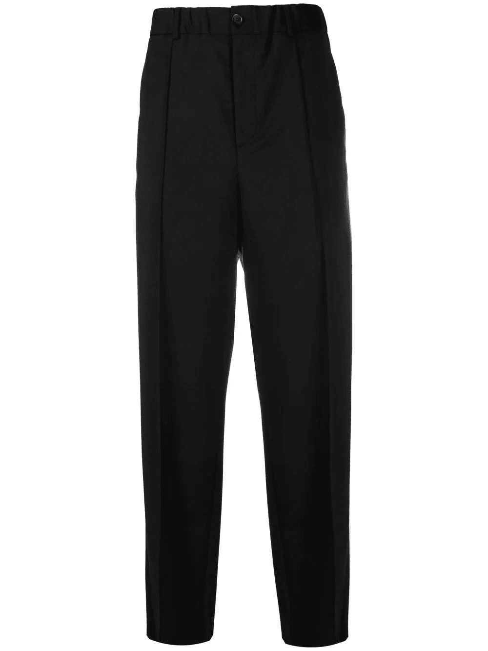 Valentino - Pantalon de costume droit noir - Lothaire boutiques (6928478077093)