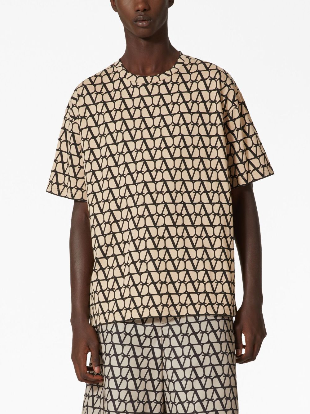 Valentino - T-shirt à imprimé Vlogo Iconographe - Lothaire