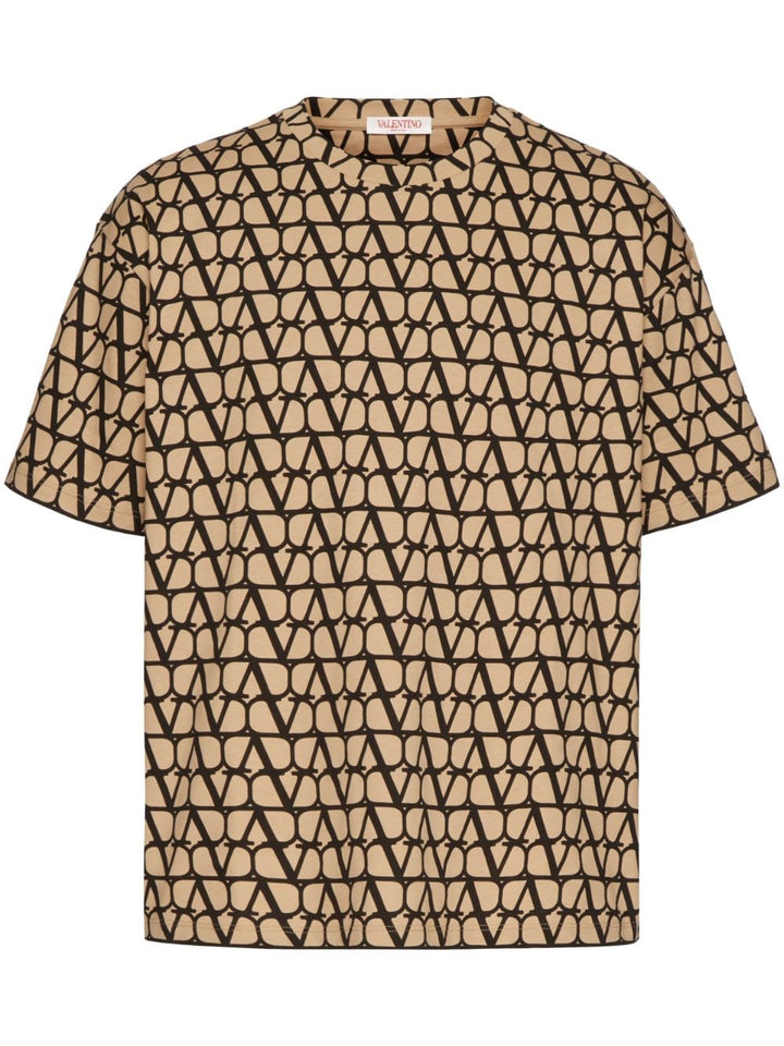 Valentino - T-shirt à imprimé Vlogo Iconographe - Lothaire