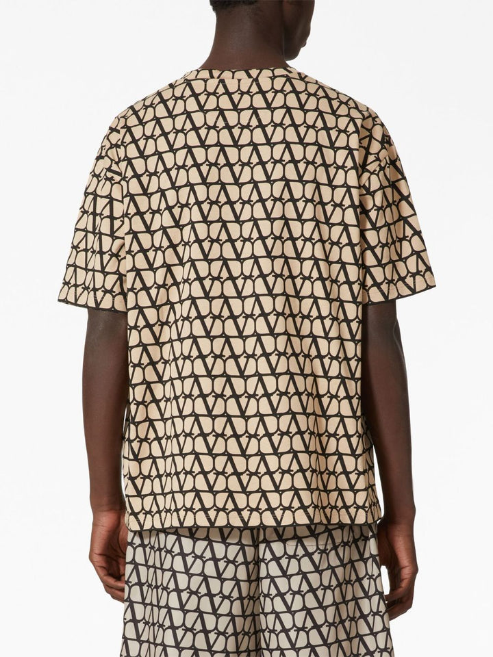 Valentino - T-shirt à imprimé Vlogo Iconographe - Lothaire