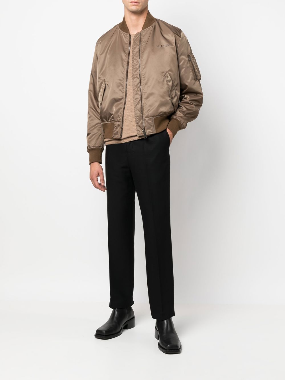 Valentino Veste bomber à design réversible - Lothaire boutiques