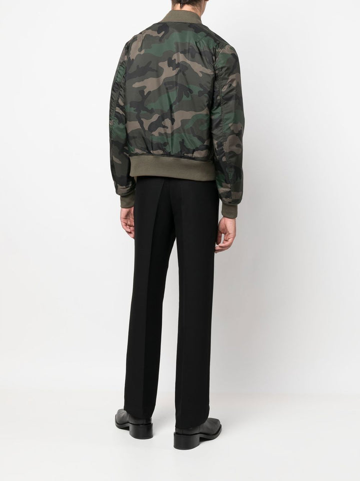 Valentino Veste bomber à design réversible - Lothaire boutiques