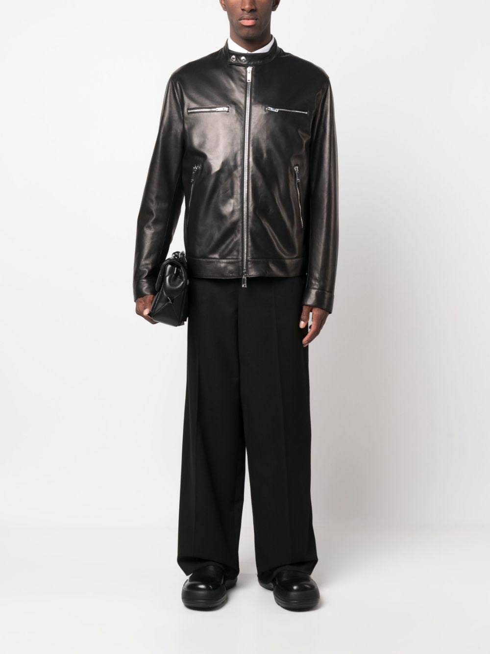 Valentino - Veste de moto en cuir - Lothaire