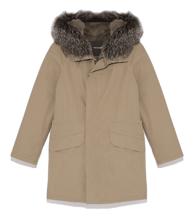 Yves Salomon Parka Iconique en coton mélangé & Fourrure - Lothaire